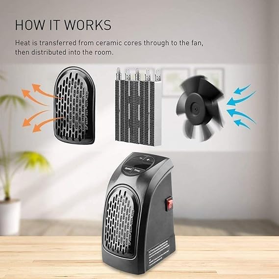 Handy Heater | Room Heater | 400W Heater | 400W Room Heater