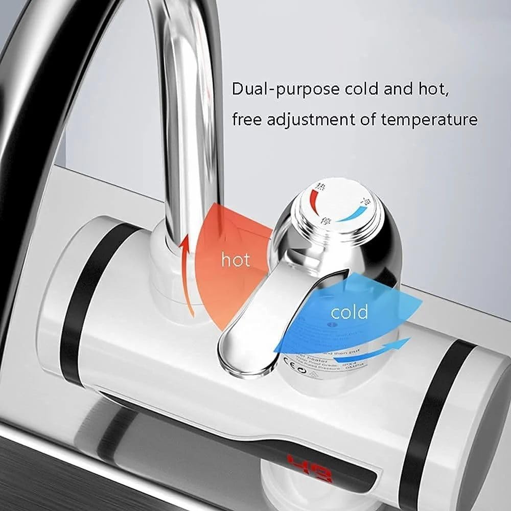 Instant Water Heater Faucet | Dynamic Instant Water Faucet Geyser | Instant Water Geyser Faucet | Instant Electric Heating Water Faucet