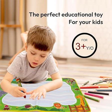 Kids Magic Water Drawing Mat (70*50 Cms)