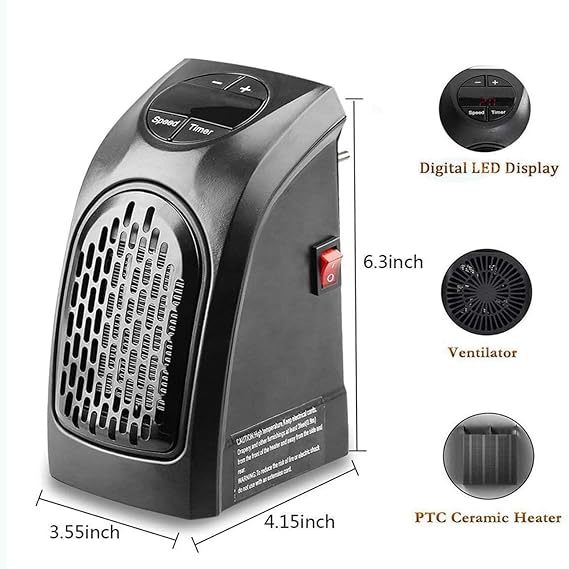 Handy Heater | Room Heater | 400W Heater | 400W Room Heater
