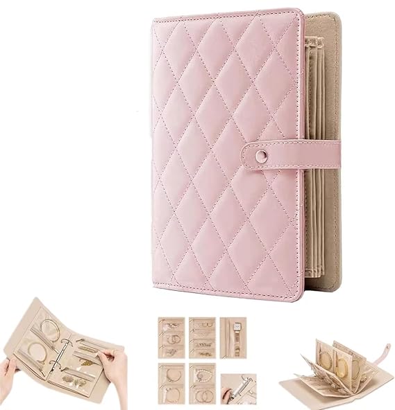 Jewelry Organizer Book | Travel Jewelry Organizer Case | Jewelry Storage Book | Jewellery Organizer Bag