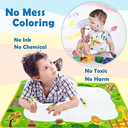 Kids Magic Water Drawing Mat (70*50 Cms)