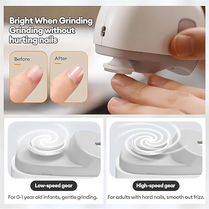 2 In 1 Electric Nail Clipper - Best Quality Product