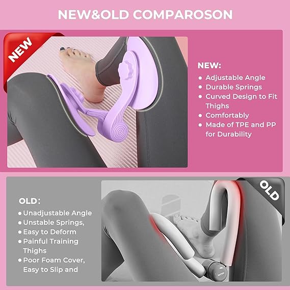 Pelvic Exerciser | Thigh Master | Hip Trainer Kegel Exerciser | Pelvic Floor Trainer | Kegel Trainer | Hip & Pelvis Trainer Thigh Master