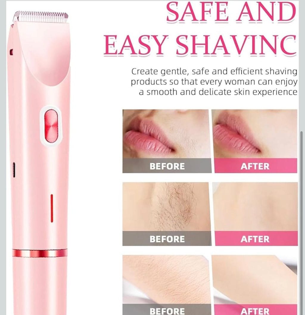 Dual-head electric trimmer