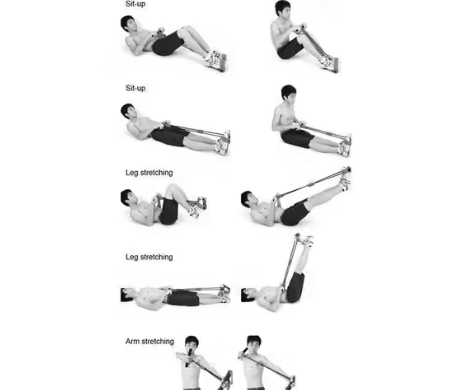 Tummy Trimmer Men and Women for Abs Workout Stomach Machine Exercise in Gym, Home for Abdominal Workout for man and women (BLACK)